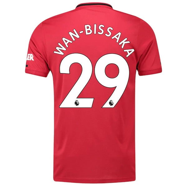 Camiseta Manchester United NO.29 Wan Bissaka Primera equipo 2019-20 Rojo
